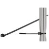 Fascette fermacavi autobloccanti nere (100pz, 280x4.8mm)