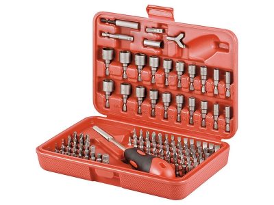 Magnetic Screwdriver with Bit Set (113pcs)