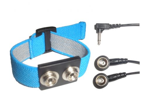 ESD Safe Dual Connection Wriststrap (2 Snaps/Jack)