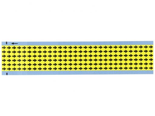 Etichette freccia gialla