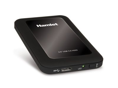 Hamlet Mirror Disk USB 3.0 | HXD25U3MBK