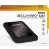 Hamlet Mirror Disk USB 3.0 | HXD25U3MBK