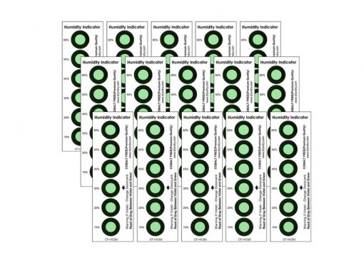 6-Spot Humidity Indicator with Cobalt (200pcs)