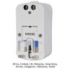 Universal Travel Adapter for Electrical Sockets + USB (2A)