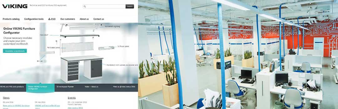 Banchi da lavoro per elettronica Viking: configuratore online