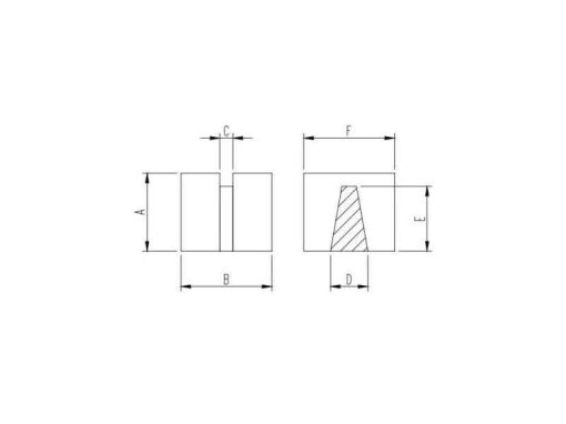 Distanziali per LED DL3 / DL5