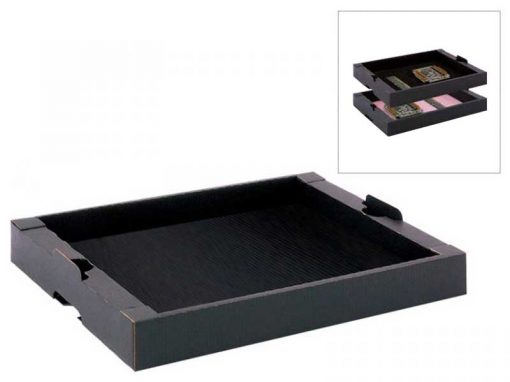 Hans Kolb CTR-OS | Anti-static ESD Tray made of CORSTAT Cardboard - Model without Foam