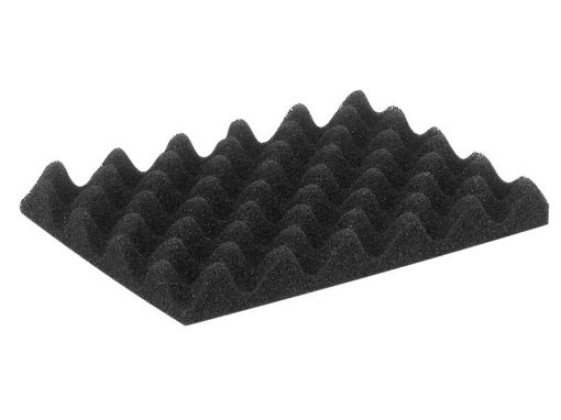 Hans Kolb NS-EL | Anti-static ESD profiled foam, conductive, black, for TVS series boxes