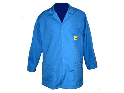 Camice antistatico ESD linea Economy Blu chiaro Unisex