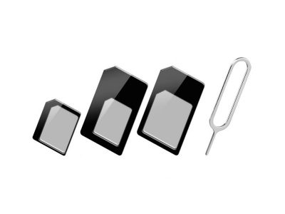 Kit Adattatore SIM (nano-SIM, micro-SIM, SIM)