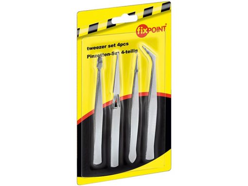 Fixpoint Precision Tweezers Set (4 Pieces)