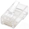 Plug in plastica trasparente Techly Professional IWP-JAR-C6RTY