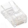 Plug in plastica trasparente Techly Professional IWP-JAR-C6RTY