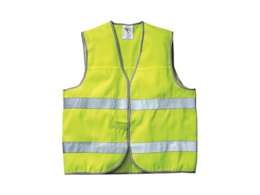 Gilet di sicurezza alta visibilità (Giallo, Taglia unica)