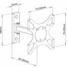 Supporto a muro per TV monitor da 19-37 pollici ICA-LCD 2901