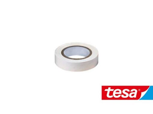 Nastro isolante Tesa Bianco PVC autoestinguente (2 formati, Cf 10pz)