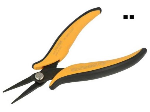Piergiacomi PN2006 - Long-Nose Pliers (Smooth, Pointed, 5pcs)