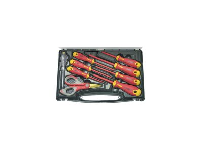 Set utensili per elettricista Felo (7 giraviti 1 cercafase 1 forbice)