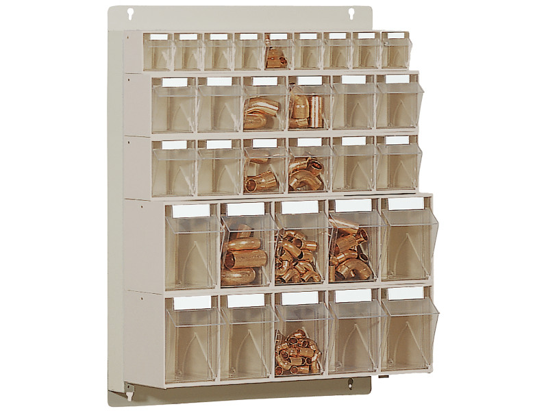 STF31 Scaffale portaminuteria 31 cassetti Stala Flexi - Montaggio a muro STF31 Scaffale portaminuteria 31 cassetti Stala Flexi - Montaggio a muro