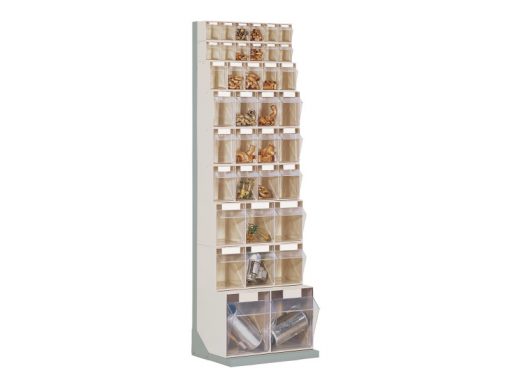 STTE37 Scaffale portaminuteria con 37 cassetti serie Stala Top