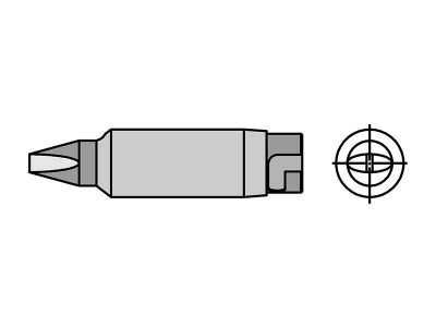 Weller HT 1 (T0054426099) - Punta saldante a cacciavite Ø 3.2 x 1.0 mm.