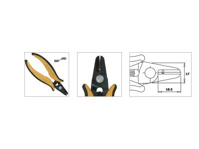 Piergiacomi CSF30 - Shears and Wire Stripper Multipurpose Tool
