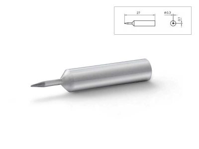 XNT 1SCNW Weller (T0054488199) - Punta saldante a cacciavite Ø 0.3 x 0.1 mm