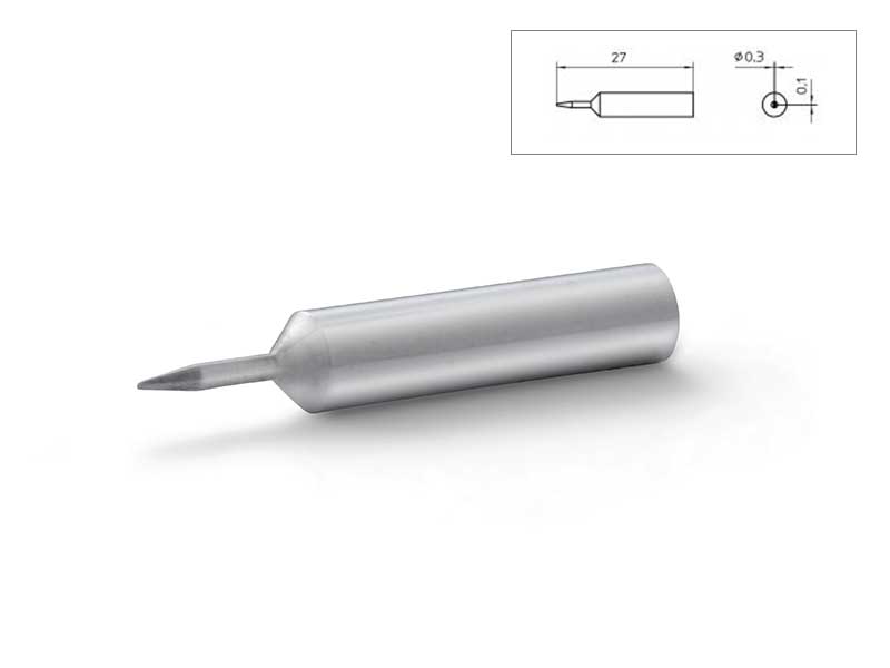 XNT 1SCNW Weller (T0054488199) - Punta saldante a cacciavite Ø 0.3 x 0.1 mm