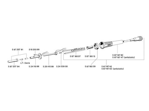 LR 21 Weller Soldering Iron (50W) | T0052510699N | Spare Parts