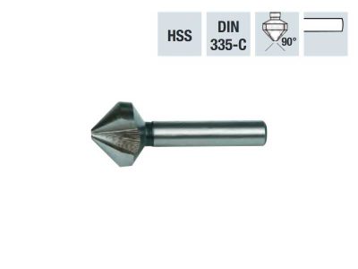 ABC Tools F77911010 - 3-Flute 90° Countersink (Ø2.5/10mm)