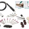 Pro'sKit PT5501I - Kit Minitrapano a velocità variabile con 40 accessori