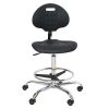 Antistatic ESD Safe PU Stool with Non-marking Conductive Wheels
