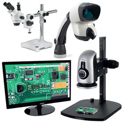Microscopi per elettronica e applicazioni professionali