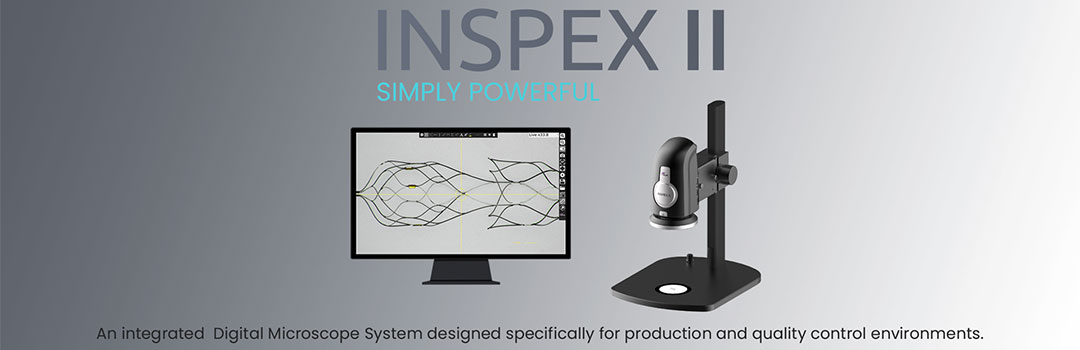 Microscopio digitale professionale con misurazioni Inspex II | Ash Technologies