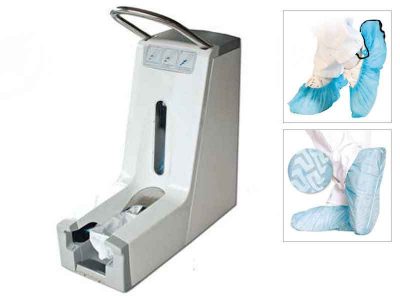 Dispenser with Handle for disposable Overshoes
