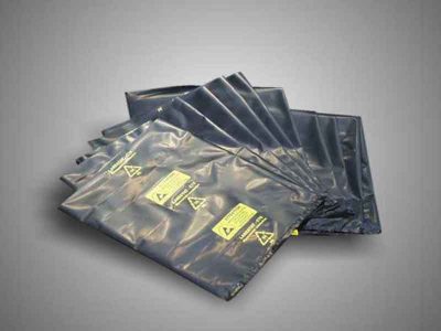 ESD Conductive PE Bags Black 100pcs (10 sizes)