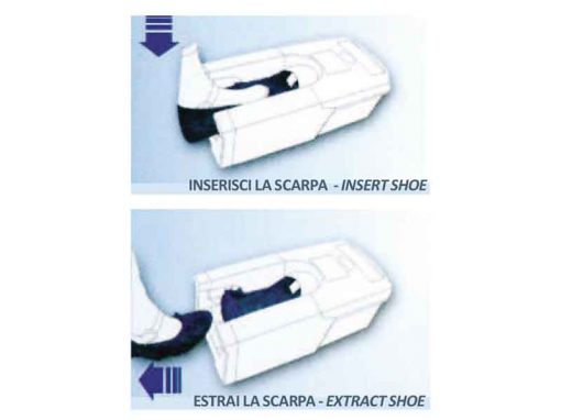 Calza-sovrascarpe usa e getta automatico