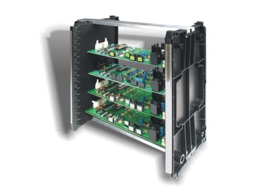 Rack portaschede ESD componibile EM Frame Mini (44 guide)