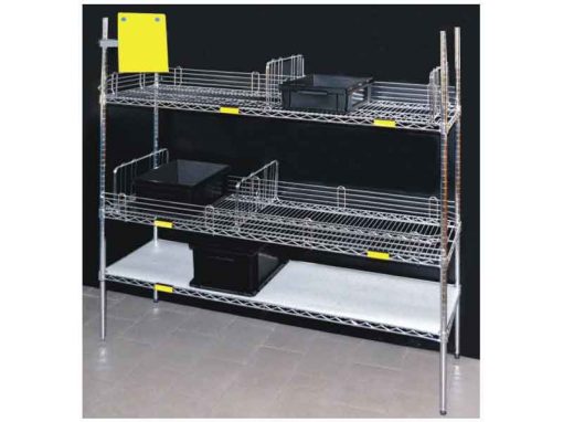 Scaffalature componibili ESD in acciaio