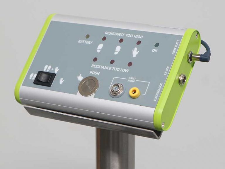 ESD Wrist Strap and Footwear Test Station with Stand ELMI