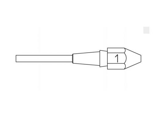 Dotazione WXDP 120 e WXDP 120 Robust Weller | Ugello dissaldante XD1