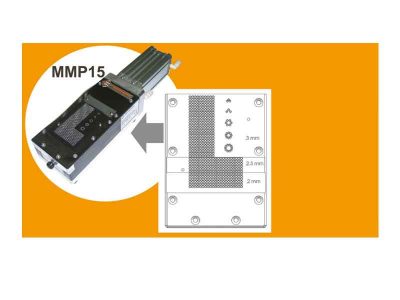 Piastra di taglio speciale multi-altezza per troncatrice MMP 15 Piergiacomi