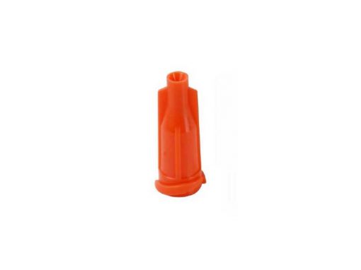 Dispensing Syringe Tip Cap Orange (50pcs)
