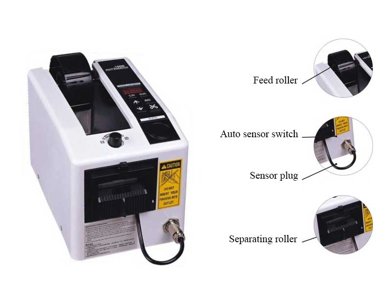 EM1000 Dispenser automatico di nastro adesivo