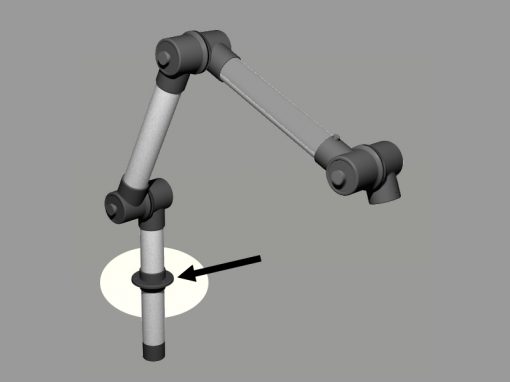 Spare ESD Fixing Ring for El.Mi Fume Extraction Arms