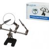 Terza mano per stagnatura Logilink con lente 46mm