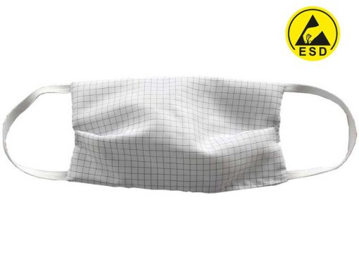 Washable ESD Antistatic Face Mask for EPA Areas and Cleanrooms