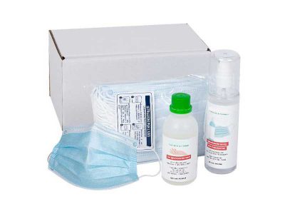 Kit di protezione per Coronavirus (mascherine, gel igienizzanti)