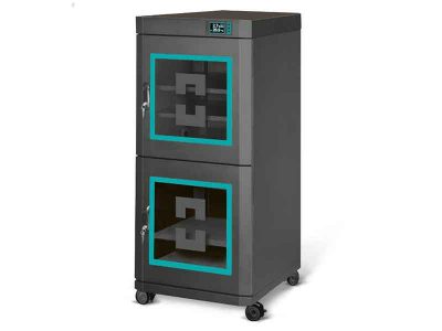 DC-2 ESD Dry Storage Cabinet 2 Doors Black (454L)