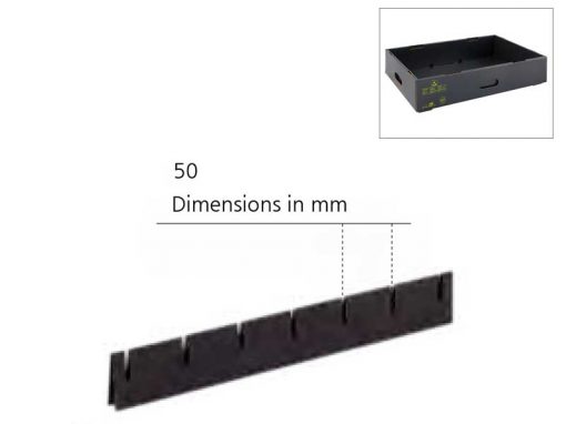 Divisorio per scatole antistatiche Hans Kolb modello MB (lato corto)